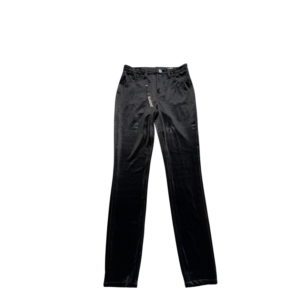 BlankNYC Crybaby Black Velvet Skinny Pants High Rise Size 27 12QJ7093NO
